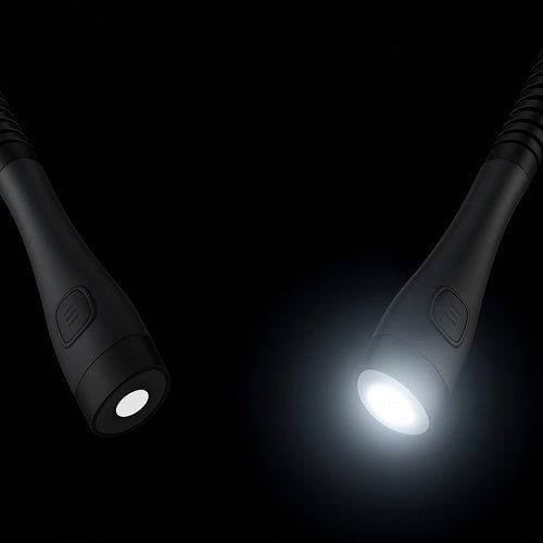 Izoxis 25675 LED-Leselampe zum Umhängen, schwarz