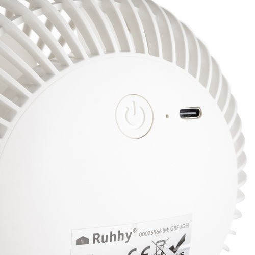 Kabelloser Clip - Ventilator mit 360° Drehung, weiß - Easy2sell - Deluxe
