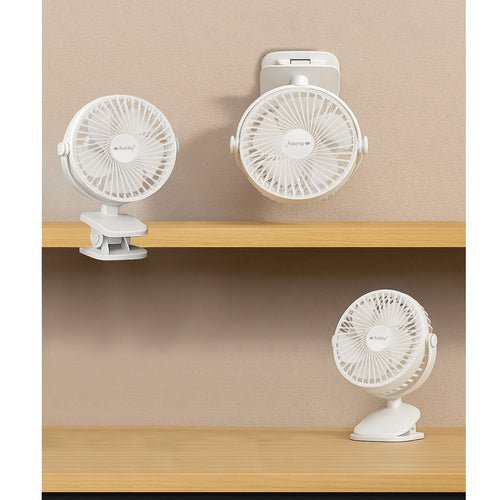 Kabelloser Clip - Ventilator mit 360° Drehung, weiß - Easy2sell - Deluxe