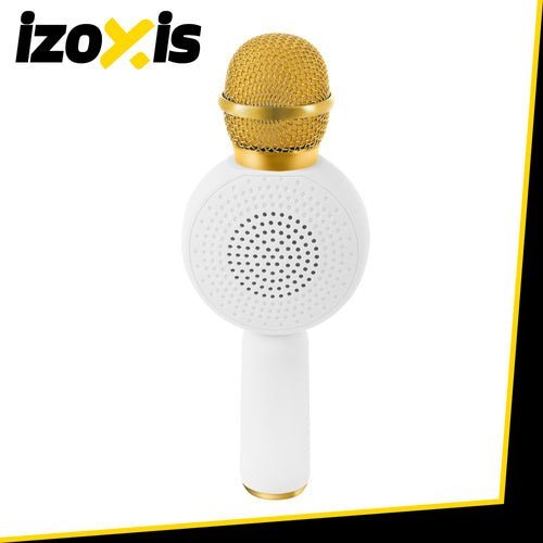 Kabelloses Karaoke - Mikrofon mit klarer Klangqualität, weiß - Easy2sell - Deluxe
