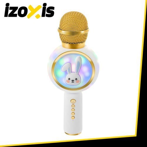 Kabelloses Karaoke - Mikrofon mit klarer Klangqualität, weiß - Easy2sell - Deluxe