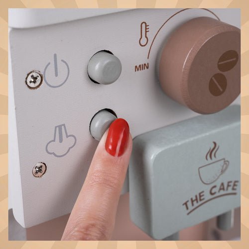 Kaffeekanne aus Holz für Kinder Kruzzel 26512 - Easy2sell - Deluxe