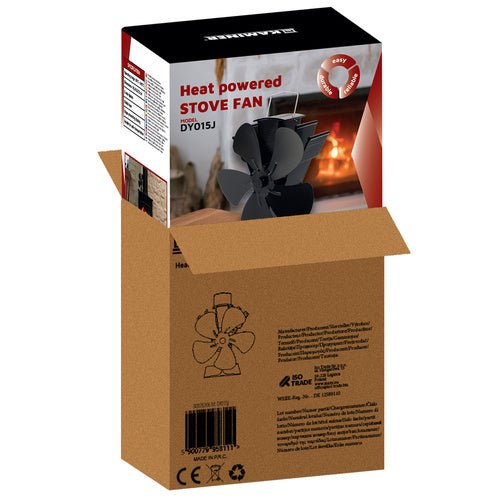 Kaminer 26206 5 - flügeliger Kaminventilator - Easy2sell - Deluxe