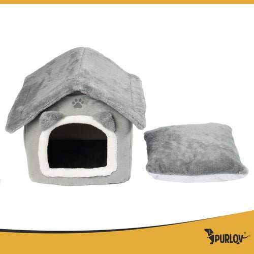 Katzenbett - graues Haus Purlov 25706 - Easy2sell - Deluxe