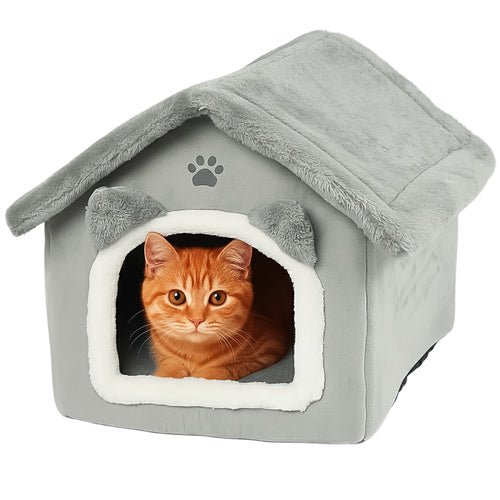 Katzenbett - graues Haus Purlov 25706 - Easy2sell - Deluxe