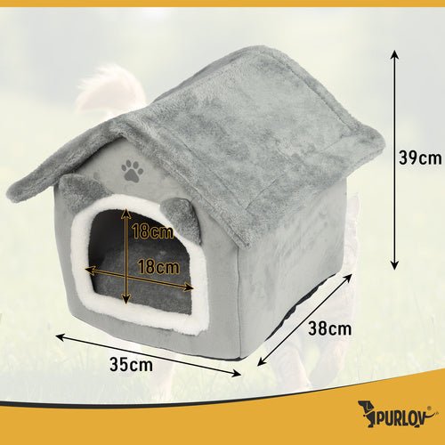 Katzenbett - graues Haus Purlov 25706 - Easy2sell - Deluxe