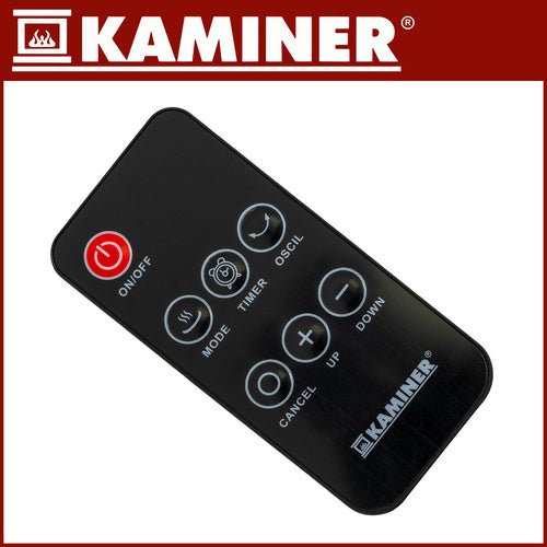 Keramik - Elektroheizung mit Fernbedienung, 2000W PTC - Heizer, Schwarz - Easy2sell - Deluxe