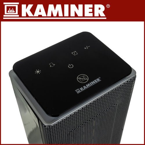 Keramik - Elektroheizung mit Fernbedienung, 2000W PTC - Heizer, Schwarz - Easy2sell - Deluxe