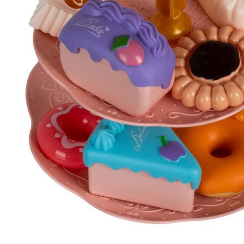 Kinder - Teeservice im Koffer – 42 - teiliges Spielzeug - Set mit Etagere, Bunt - Easy2sell - Deluxe