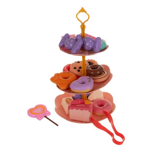 Kinder - Teeservice im Koffer – 42 - teiliges Spielzeug - Set mit Etagere, Bunt - Easy2sell - Deluxe