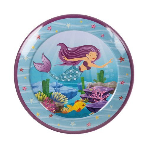 Kinder - Teeservice Meerjungfrau – 9 - teiliges Metall - Spielzeugset, Pastell - Easy2sell - Deluxe