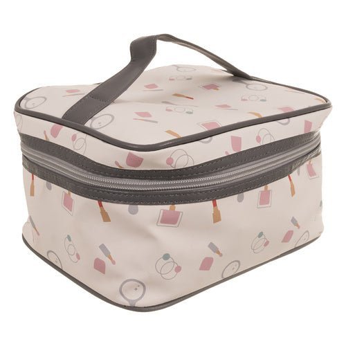 Kinderkosmetikset aus Holz – 17 - teiliges Lernspielzeug mit Kosmetiktasche - Easy2sell - Deluxe