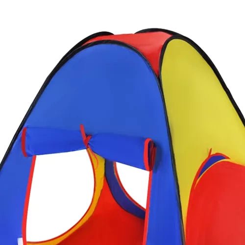 Kinderspielzelt 3 - in - 1 Set mit Tunnel und Spielhaus – Mehrfarbig - Easy2sell - Deluxe
