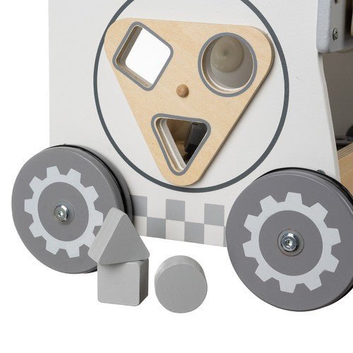 Kinderwerkstatt 3 - in - 1 Holzspielzeug Werkbank für Kinder ab 3 Jahren, Grau - Easy2sell - Deluxe