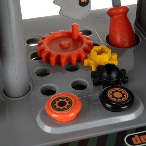 Kinderwerkstatt 3 - in - 1 Werkzeug Set im Rollkoffer – Lernspielzeug ab 3 Jahren - Easy2sell - Deluxe