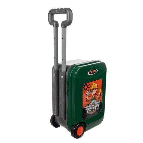 Kinderwerkstatt 3 - in - 1 Werkzeug Set im Rollkoffer – Lernspielzeug ab 3 Jahren - Easy2sell - Deluxe