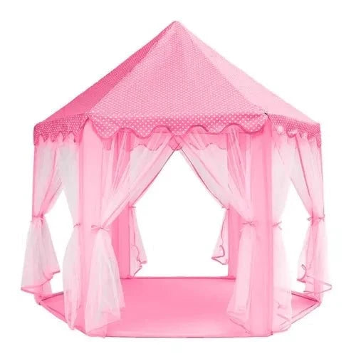 Kruzzel 23869 Kinderzelt „Schloss“, rosa