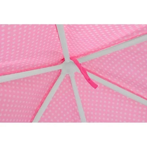 Kruzzel 23869 Kinderzelt „Schloss“, rosa
