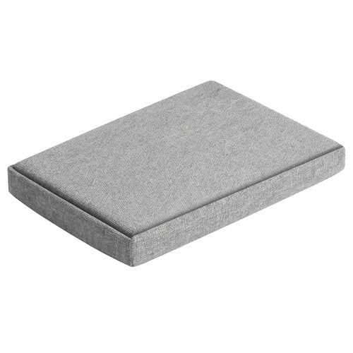 Klappbarer Sitzhocker mit Stauraum – 54L Faltbarer Pouf Grau 60x30x30cm - Easy2sell - Deluxe