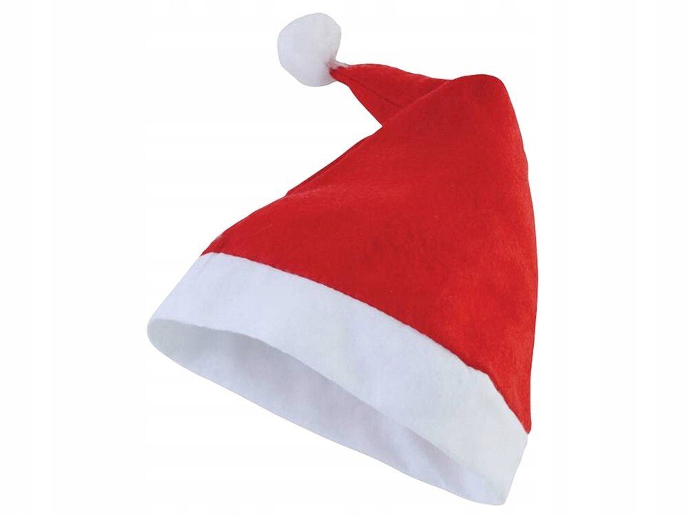 Klassische Weihnachtsmann Mütze mit Bommel - Easy2sell - Deluxe