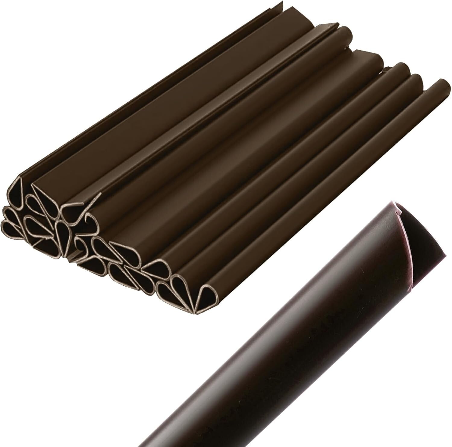 Klemmschienen Sichtschutzstreifen Zaunblende Zaunfolie Befestigungsclips PVC UV - Easy2sell - Deluxe