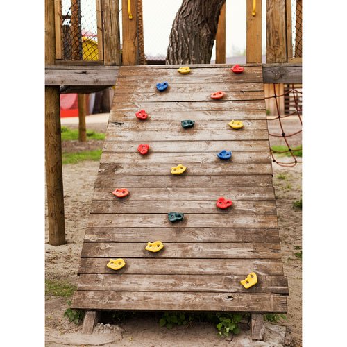 Klettergriffe für Kinder – 15er Set Klettersteine mit Schrauben, Bunt - Easy2sell - Deluxe