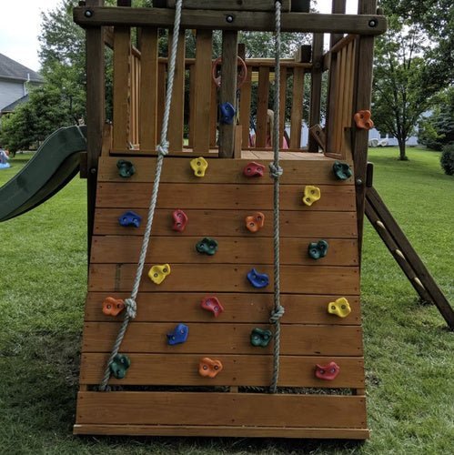 Klettersteine für Kinder – 22er Set Klettergriffe inkl. Schrauben, Bunt - Easy2sell - Deluxe