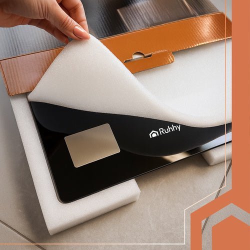 Körperanalysewaage mit BIA - Technologie bis 226kg, BMI Waage, Schwarz - Easy2sell - Deluxe