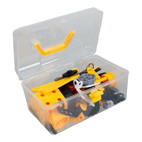 Konstruktionsspielzeug Fahrzeuge Bausatz mit Werkzeug, 100 Teile, Mehrfarbig - Easy2sell - Deluxe