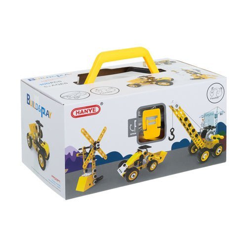 Konstruktionsspielzeug Fahrzeuge Bausatz mit Werkzeug, 100 Teile, Mehrfarbig - Easy2sell - Deluxe