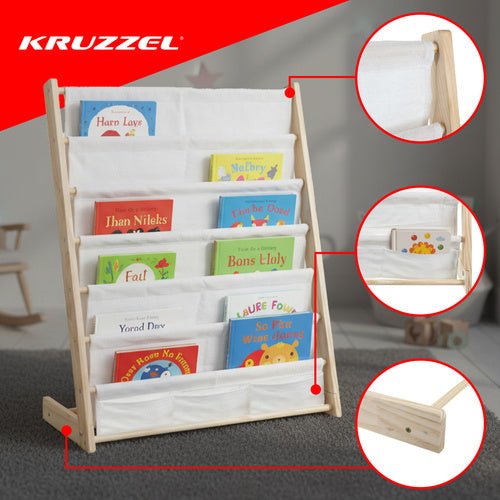 Kruzzel 25809 Kinderbücherregal - Easy2sell - Deluxe