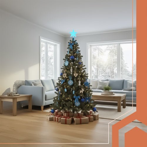 Künstlicher Weihnachtsbaum Kaukasische Fichte 210 cm Grün Flammhemmend - Easy2sell - Deluxe
