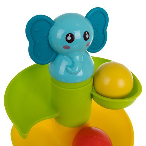 Kugelturm Kugelbahn mit Spiralbahn und 6 Bällen – Lernspielzeug ab 18 m - Easy2sell - Deluxe