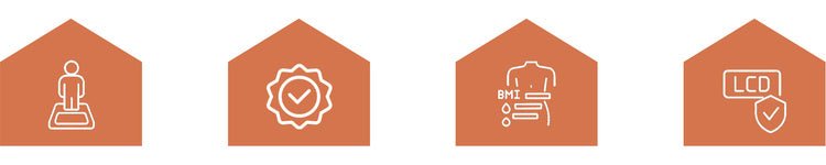 LCD - Personenwaage - analytisch schwarz Ruhhy 20675 - Easy2sell - Deluxe