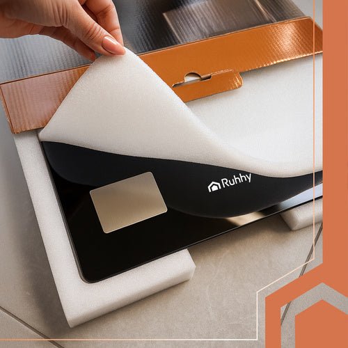 LCD - Personenwaage - analytisch schwarz Ruhhy 20675 - Easy2sell - Deluxe