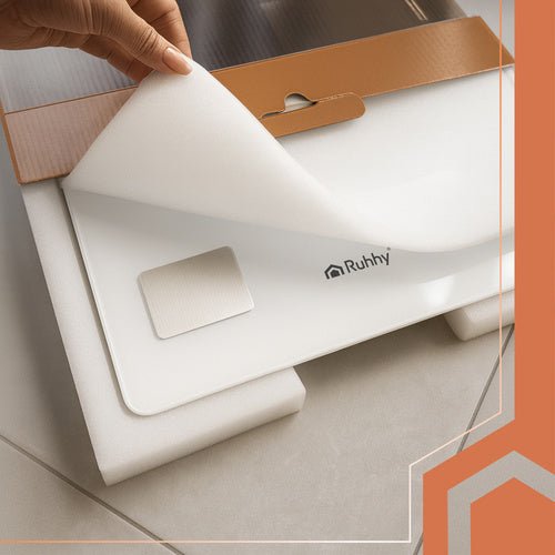 LCD - Personenwaage - analytisch weiß Ruhhy 20676 - Easy2sell - Deluxe