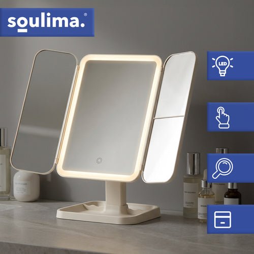 LED - Klappkosmetikspiegel Soulima 26952 - Easy2sell - Deluxe