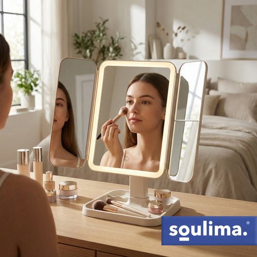 LED - Klappkosmetikspiegel Soulima 26952 - Easy2sell - Deluxe