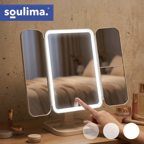 LED - Klappkosmetikspiegel Soulima 26952 - Easy2sell - Deluxe