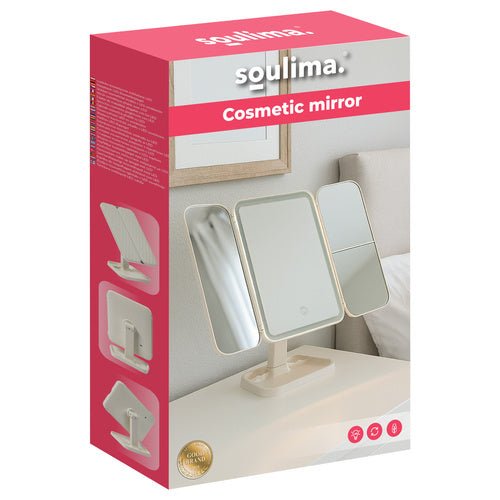 LED - Klappkosmetikspiegel Soulima 26952 - Easy2sell - Deluxe