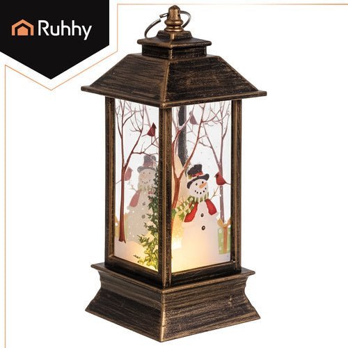 LED Laternenset in Kupfer – Dekorative Laternen für Weihnachten, 3er Set - Easy2sell - Deluxe