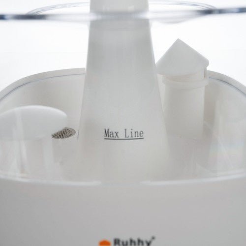 Luftbefeuchter mit Regeneffekt, LED - Nachtlampe und Aromatherapie, 450ml Weiß - Easy2sell - Deluxe