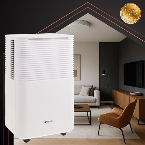 Luftentfeuchter 12L/24h mit WLAN - Steuerung und Hygrostat – Weiß - Easy2sell - Deluxe