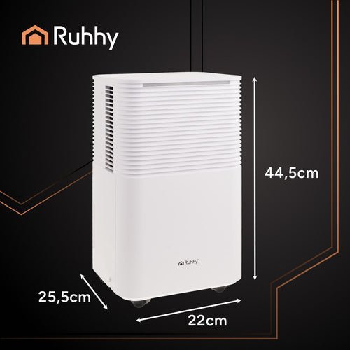 Luftentfeuchter 12L/24h mit WLAN - Steuerung und Hygrostat – Weiß - Easy2sell - Deluxe