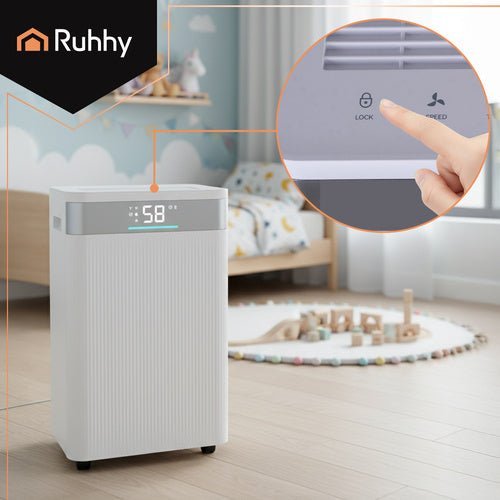 Luftentfeuchter 20L/24h mit WLAN, Hygrometer und 4,3L Tank – Brisoo 2000 - Easy2sell - Deluxe