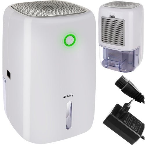 Luftentfeuchter Kompakt – Elektrischer Raumentfeuchter 800ml, Leise, Weiß - Easy2sell - Deluxe