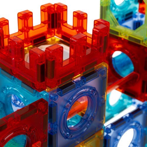 Magnetbausteine Kugelbahn Set – 96 Teile 3D Konstruktionsspielzeug Bunt - Easy2sell - Deluxe