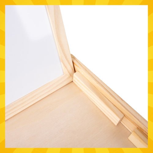 Magnetisches Lernbrett – Doppelseitige Tafel aus Holz mit 108 Teilen - Easy2sell - Deluxe
