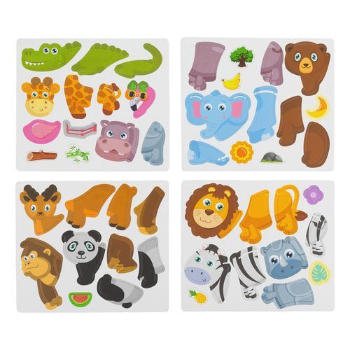 Magnetpuzzle Tiere Montessori Lernspielzeug – Magnetbuch Set mit 47 Teilen - Easy2sell - Deluxe