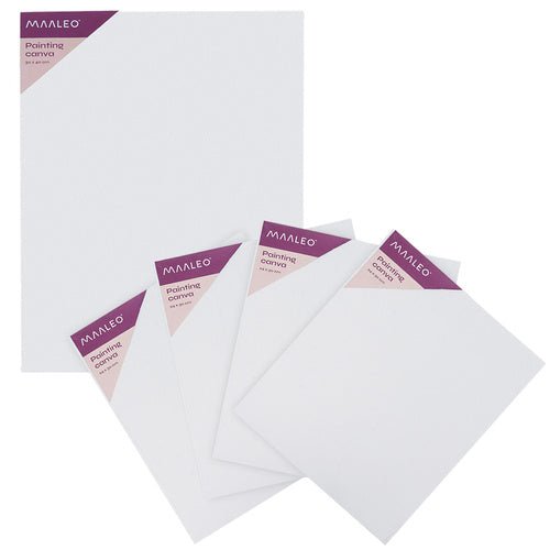 Malset mit Aluminiumstaffelei, 24 Acrylfarben, Leinwänden und Pinseln, 41 - tlg - Easy2sell - Deluxe